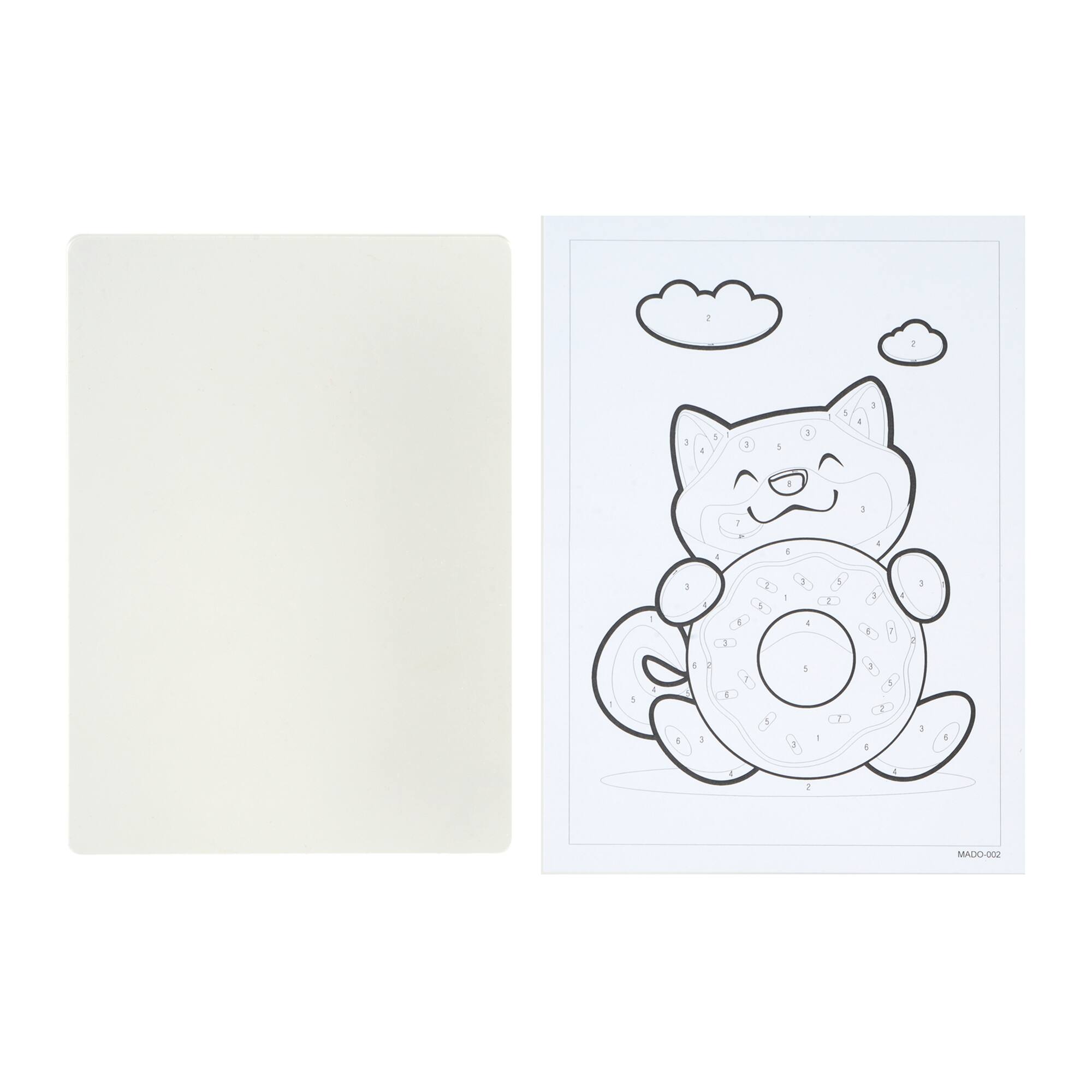 5" x 7" Shiba Paint-by-Number Acrylic Surface Kit by Artist's Loft®